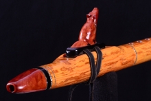 Pitch Pine Native American Flute, Minor, Mid G-4, #I43F